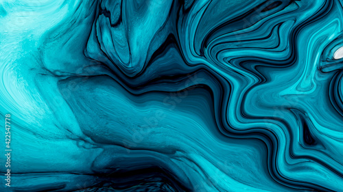 Illustration of liquid acry...
