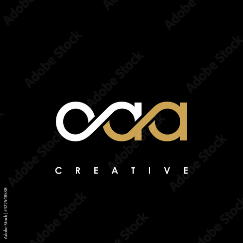 OAA Letter Initial Logo Design Template Vector Illustration