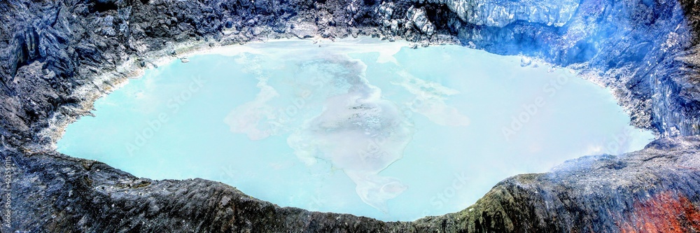 Volcan Poás au Costa Rica