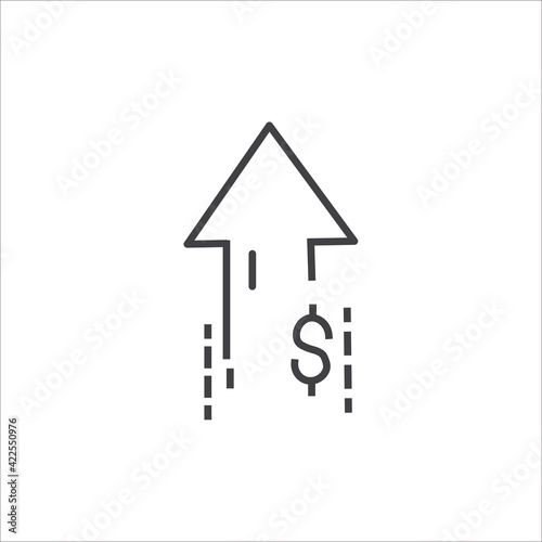 Simple financial analysis related line vector icon Includes icons such as Gainers and Losers, Portfolio Analysis, Financial Reports, and more.