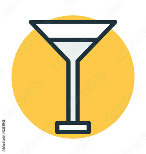 Cocktail Vector Icon