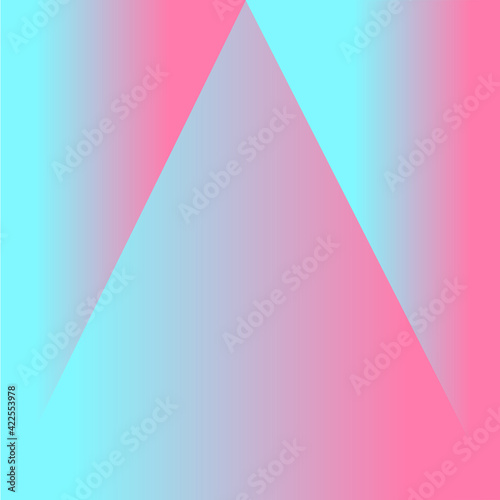 abstract background triangles pink-blue gradient