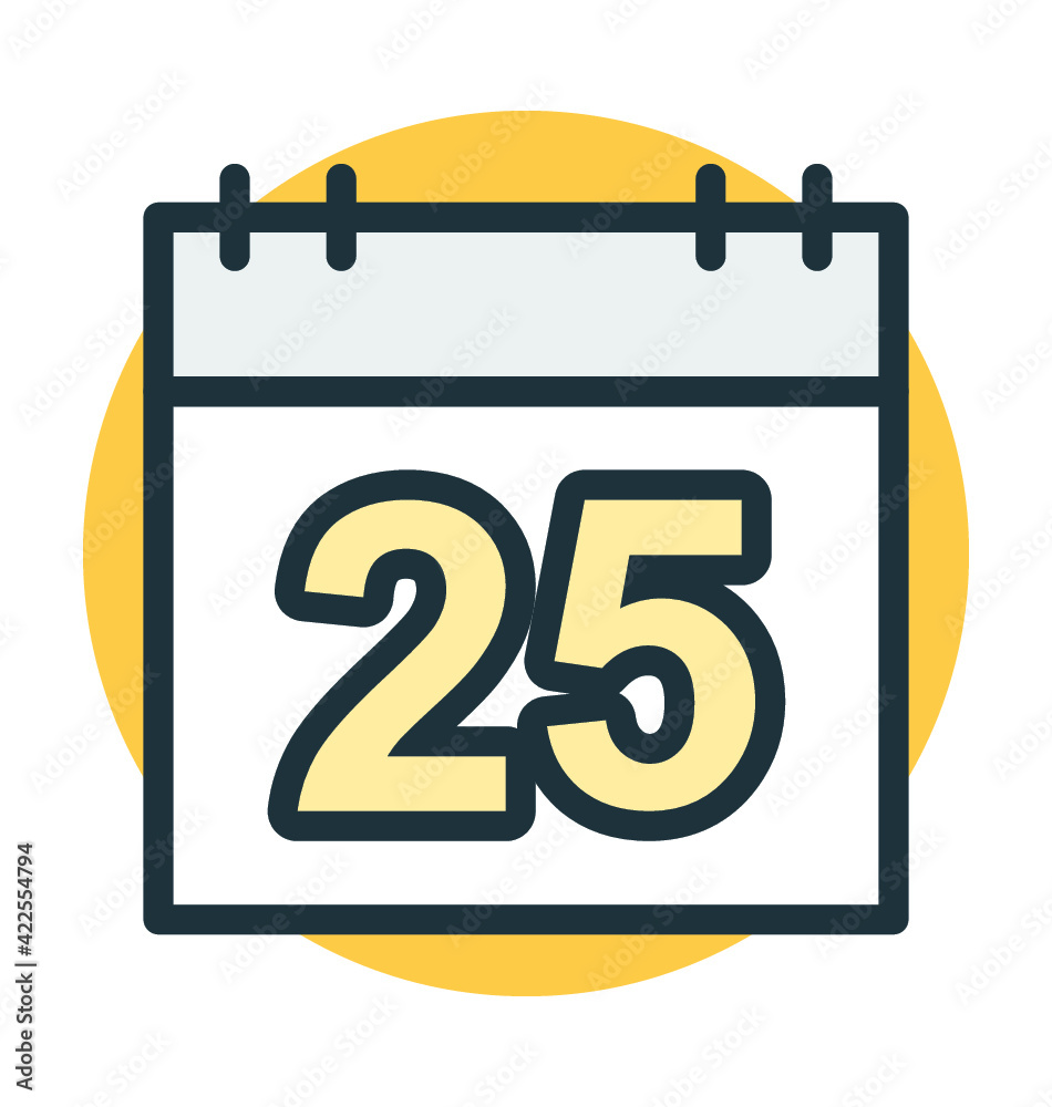 Calendar Vector Icon