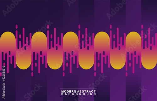 Trendy Abstract Geometry Fluid Transition Gradient Background