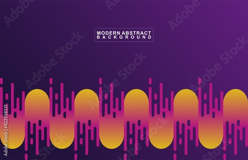 Trendy Abstract Geometry Fluid Transition Gradient Color Background