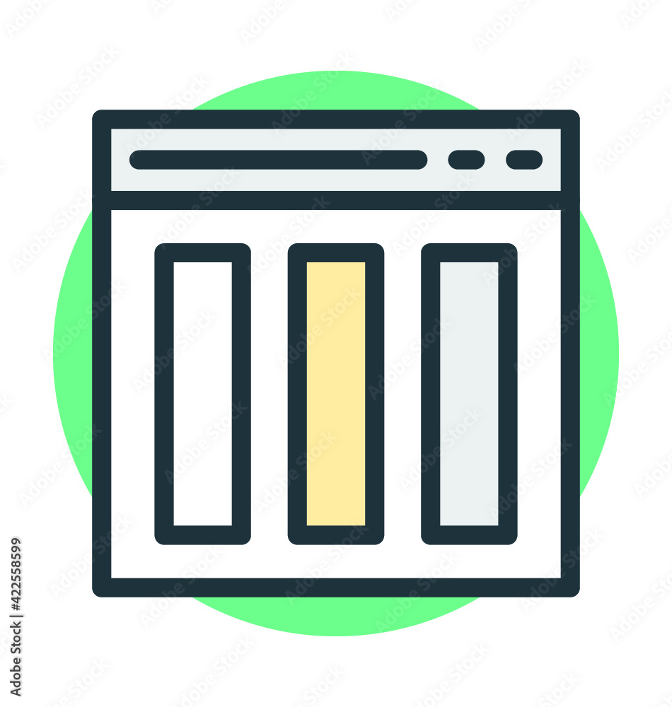Template Vector Icon Template Vector Icon