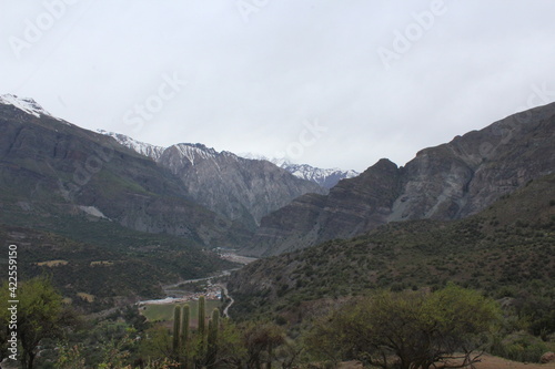 Mirador de cóndores, cajón del Maipo. Chile