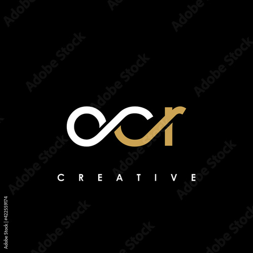OCR Letter Initial Logo Design Template Vector Illustration photo