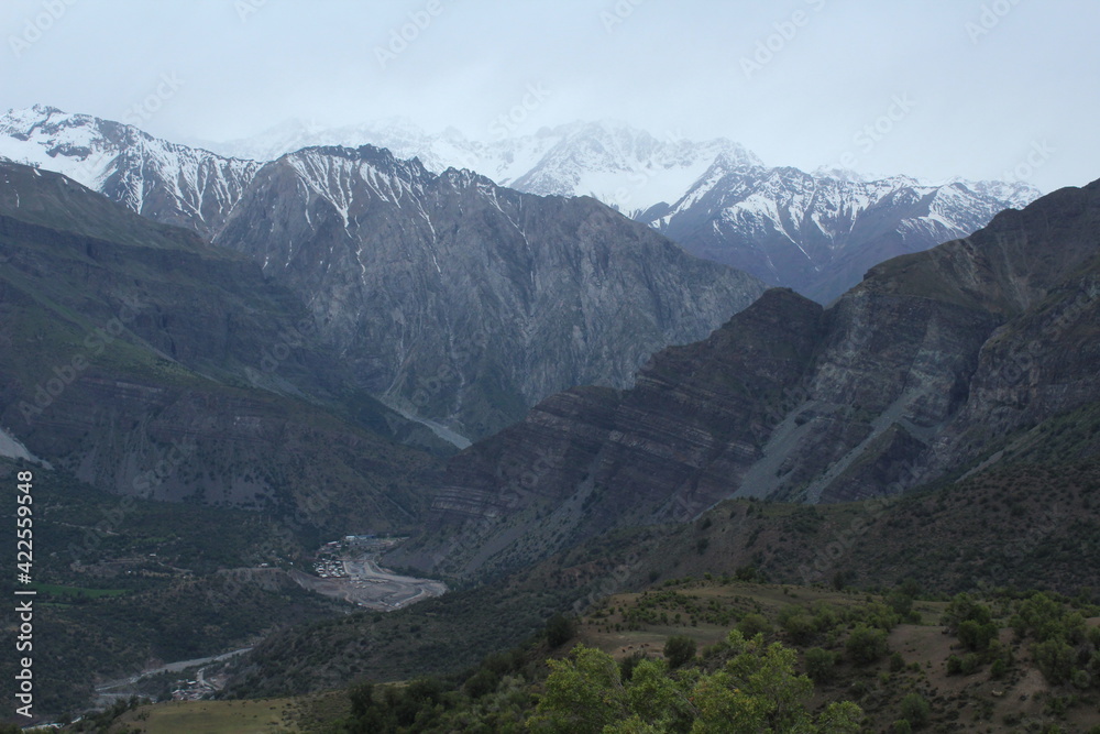 Mirador de cóndores, cajón del Maipo. Chile Mirador de cóndores, cajón del Maipo. Chile