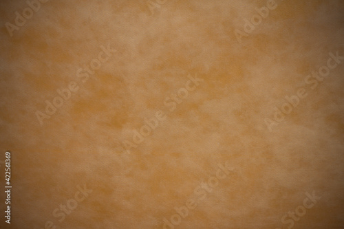 Background and texture of yellow mulberry paper.