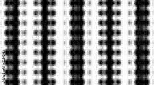 Striped halftone dots grunge wide background 