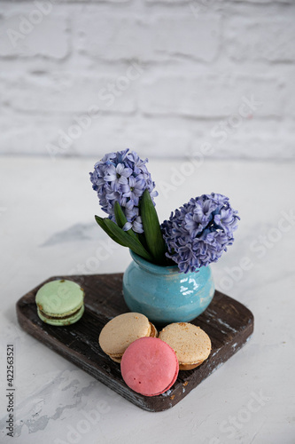 spa still life with flowers