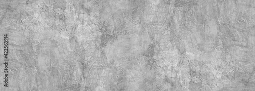 Horizontal wall concrete old texture cement grey vintage wallpaper background abstract grunge.