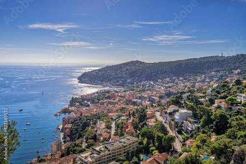 view of Villefranche-sur-mer, France