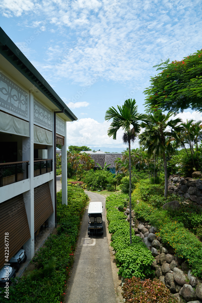 The Luxury Resort in Fiji.
