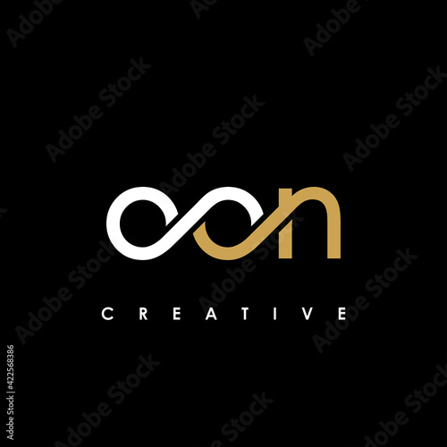 OON Letter Initial Logo Design Template Vector Illustration