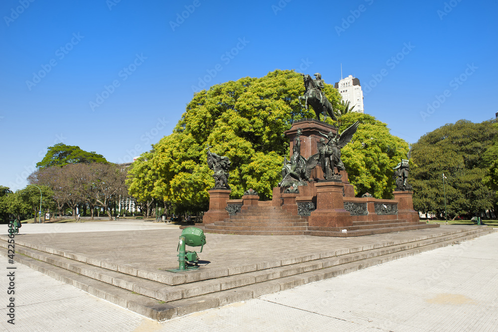 General San Martin Monument, Plaza San Martin, Buenos Aires, Argentina