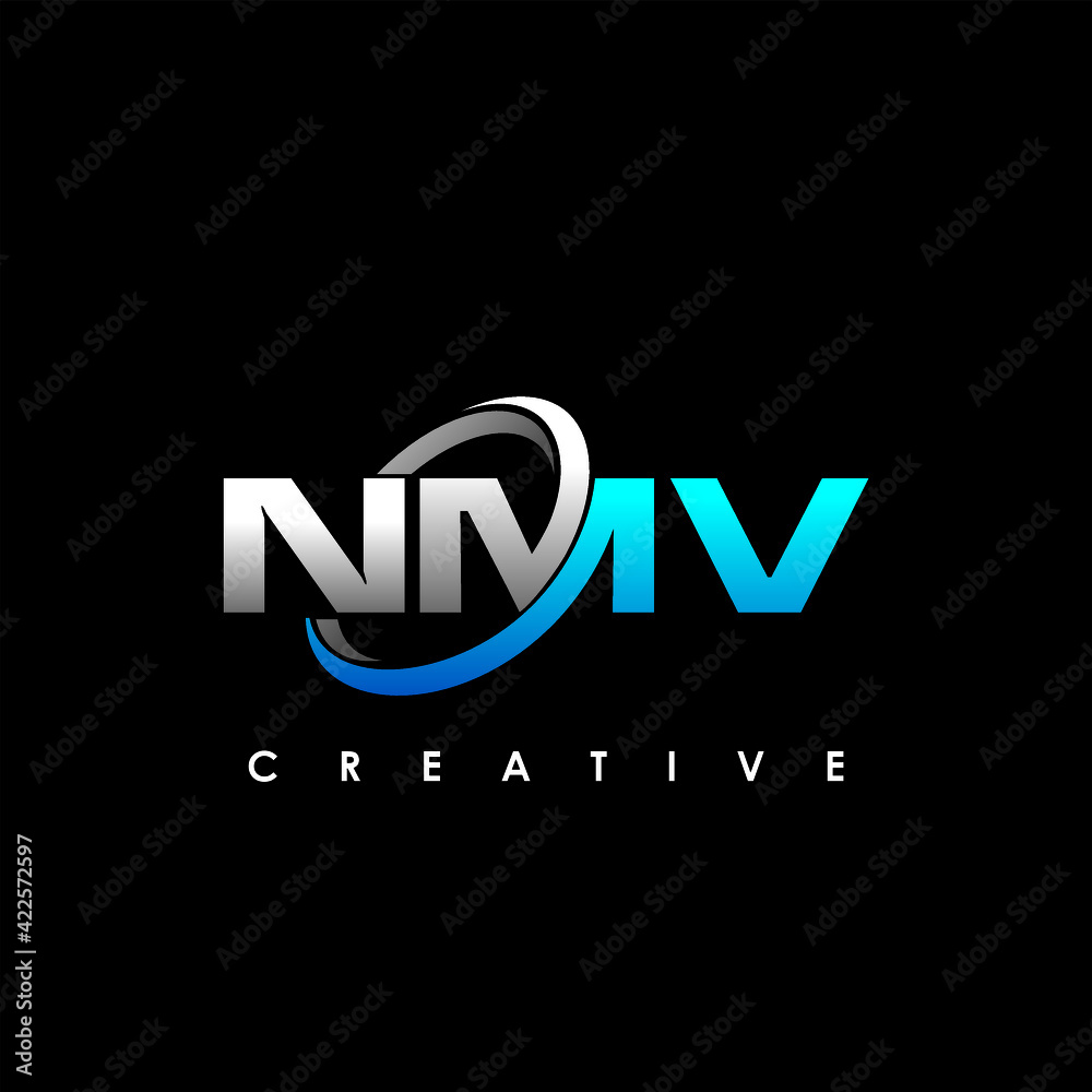 NMV Letter Initial Logo Design Template Vector Illustration NMV Letter Initial Logo Design Template Vector Illustration