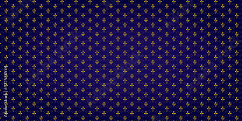 A noble pattern on a subdued background