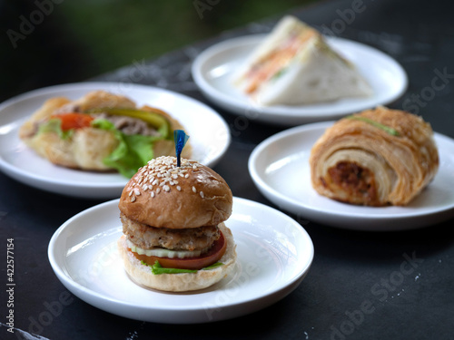 Variety of Bakery and pastry mini size