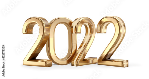 2022 golden glossy metallic...