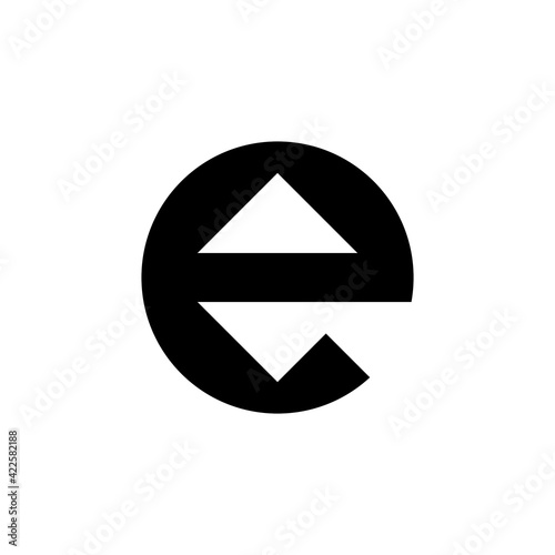 Free Download Letter E logo. Icon design. Template elements - vector sign - GFXLoad