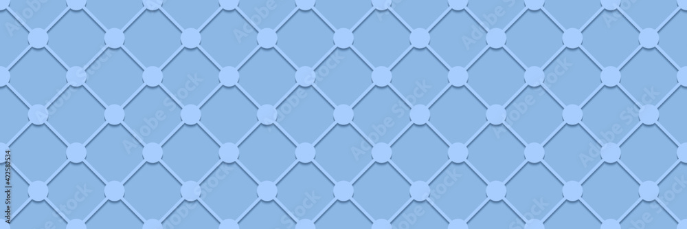 Naklejka premium Vector graph seamless. Grid line. Seamless cage texture.