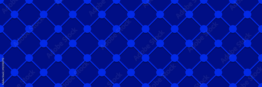 Fototapeta premium Vector graph seamless. Grid line. Seamless cage texture.