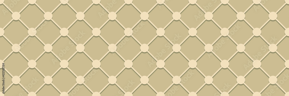 Naklejka premium Vector graph seamless. Grid line. Seamless cage texture.