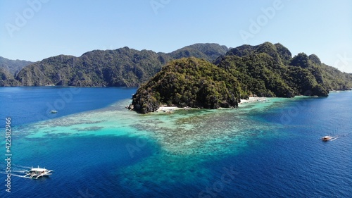 Aerial view from Palawan, Philipines - created by dji camera © Andre