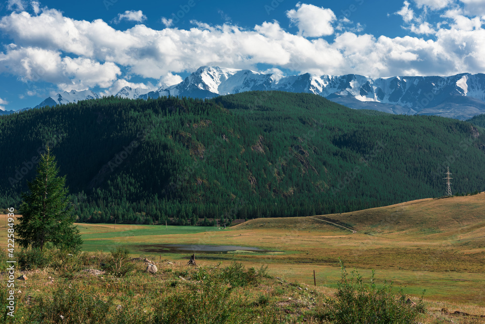 North-Chui ridge in Altai mountains