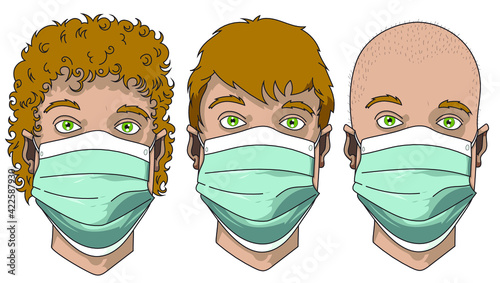 Masque chirurgical contre le covid