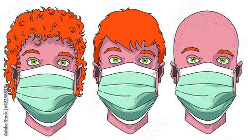 Masque chirurgical contre le covid