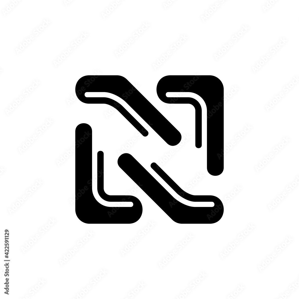 Letter N logo. Icon design. Template elements - vector sign Letter N logo. Icon design. Template elements - vector sign