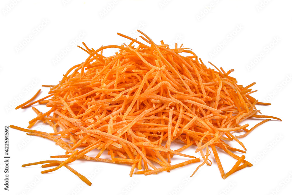 Obraz na płótnie tarta surowa marchew w salonie