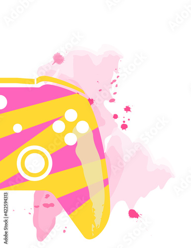 gamepad xbox one yellow