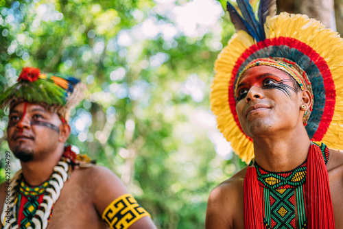 Foto Indian from the Pataxó tribe