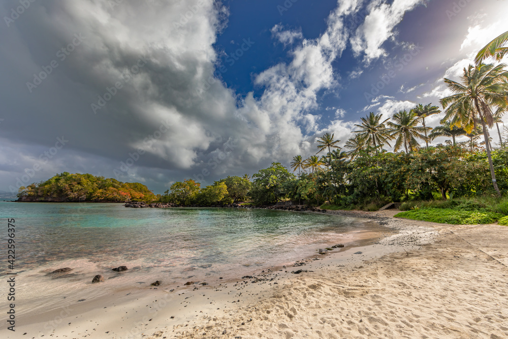 Beach of la Pointe-du-Bout - Les Trois-Ilets, Martinique, French Antilles