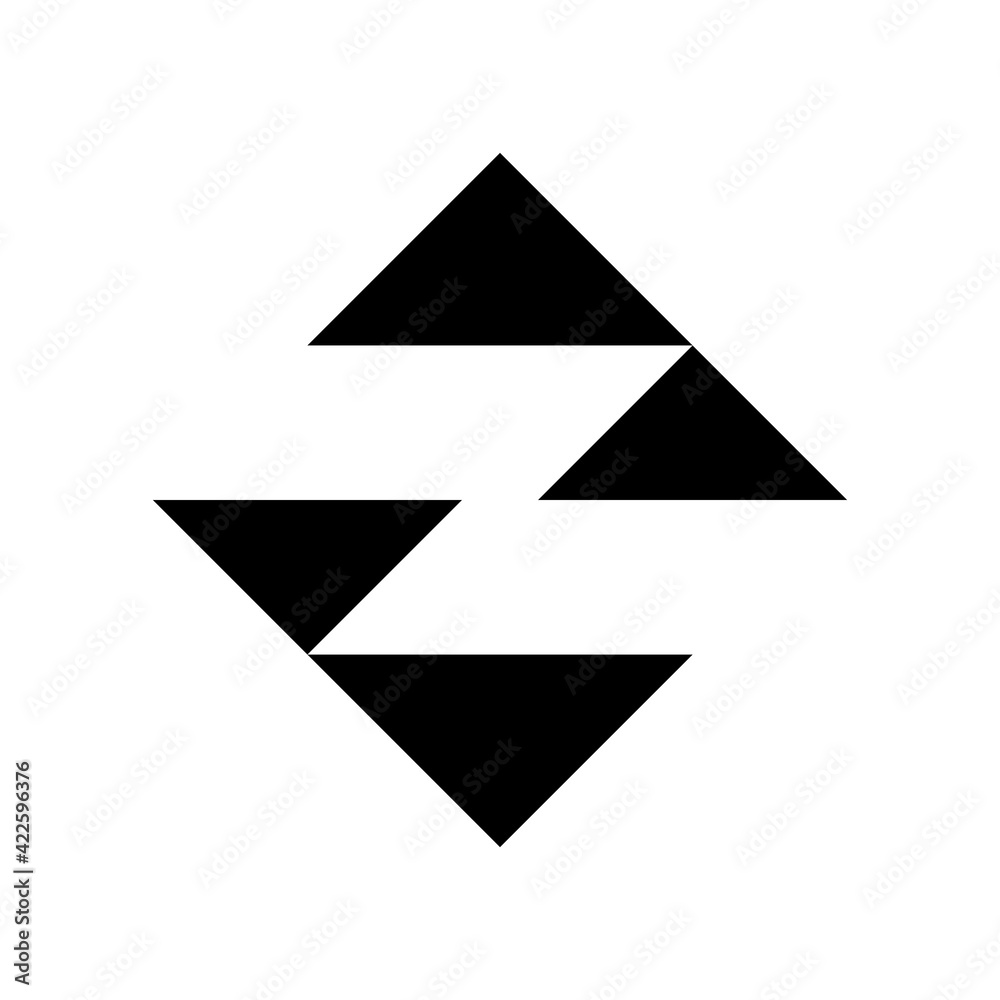Letter Z logo. Icon design. Template elements - vector sign Letter Z logo. Icon design. Template elements - vector sign