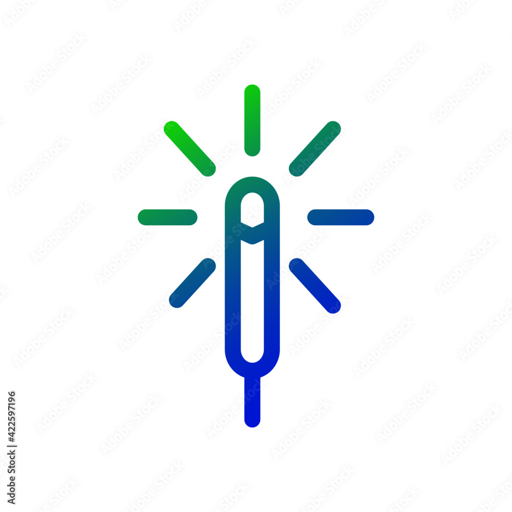 Obraz premium Sparkler icon