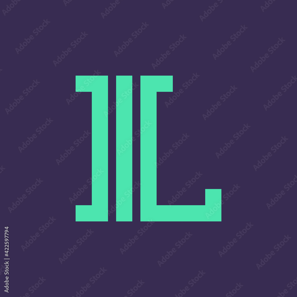Letter L logo. Icon design. Template elements - vector sign Letter L logo. Icon design. Template elements - vector sign