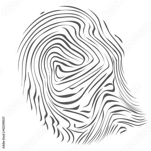 Digitaler Fingerabdruck 18