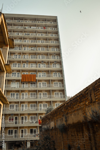 building in the city