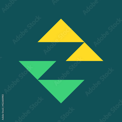 Free Download Letter Z logo. Icon design. Template elements - vector sign - GFXLoad