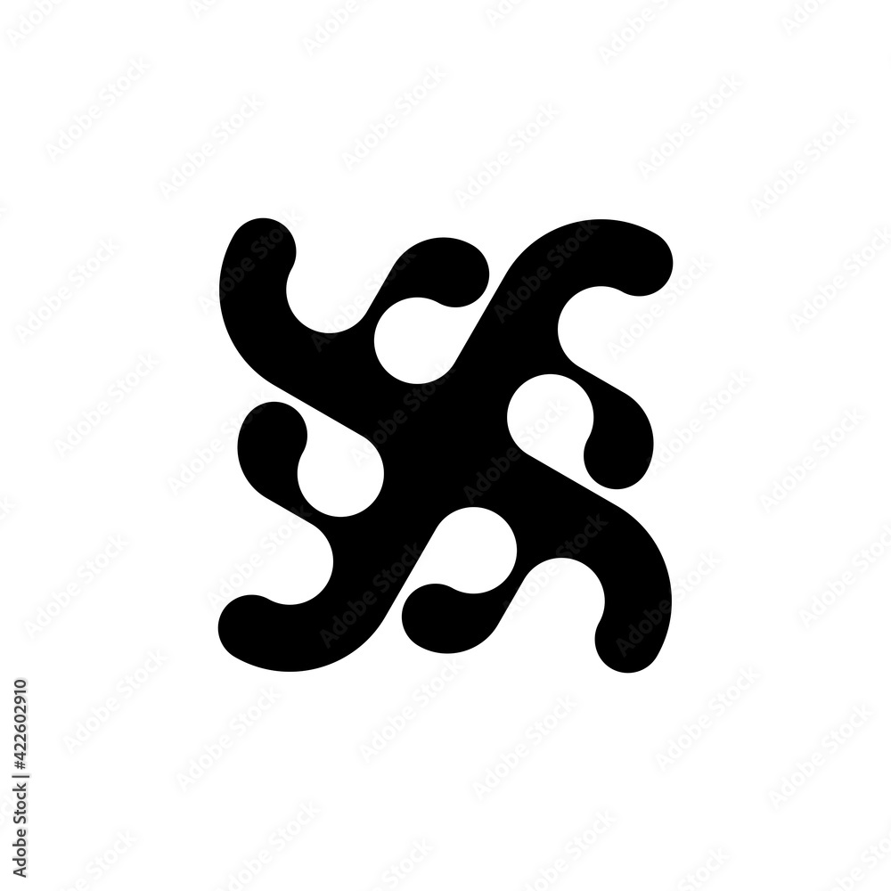 Obraz premium Abstract logo. Icon design. Template elements - vector sign