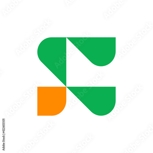 Free Download Abstract logo. Icon design. Template elements - vector sign - GFXLoad