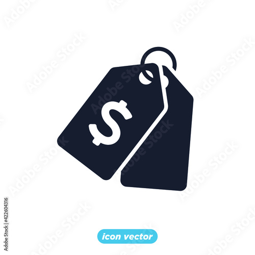 price tag icon. price tag symbol template for graphic and web design collection logo vector illustration