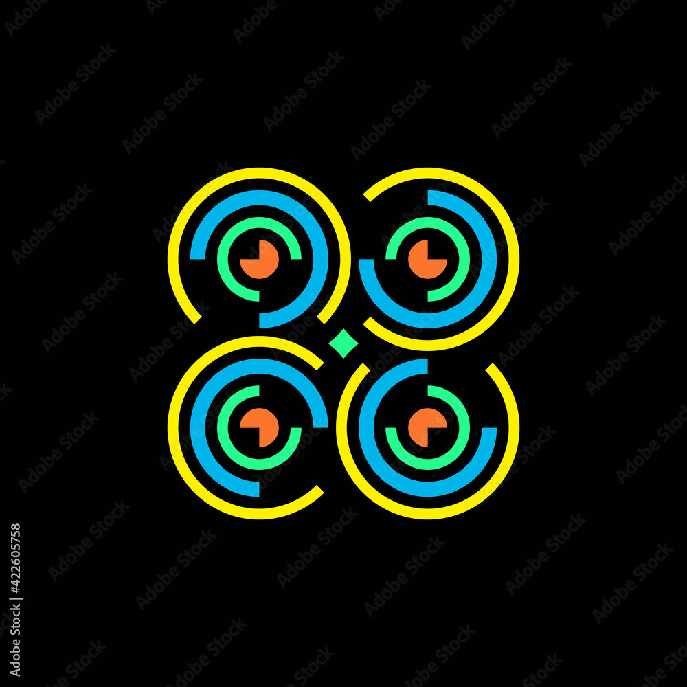 Abstract logo. Icon design. Template elements - vector sign Abstract logo. Icon design. Template elements - vector sign