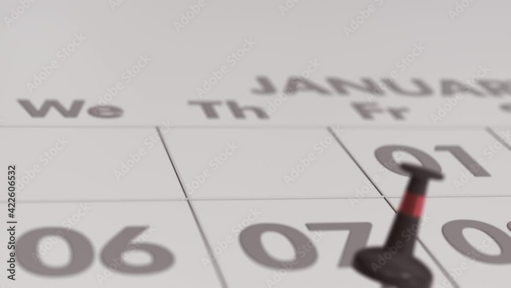 close-up of a calendar with a pin, concept of appointment or deadline (3d render) close-up of a calendar with a pin, concept of appointment or deadline (3d render)