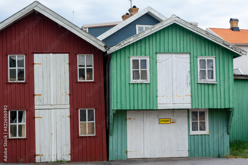 Fishermen's Houses in Sweden Fishermen's Houses in Sweden